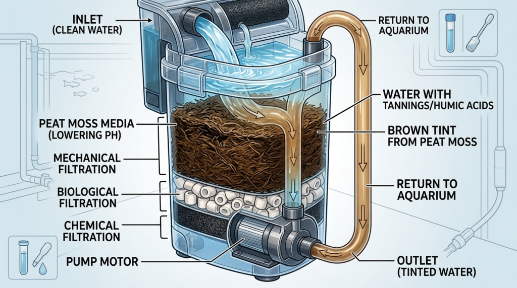 Use peat moss (natural method)
