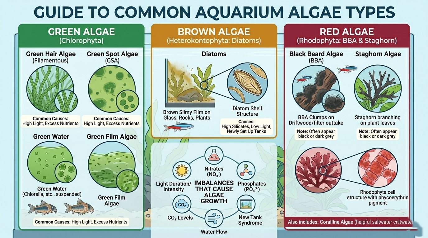 What is Black Algae Aquarium & How to Remove It from Fish Tank ...